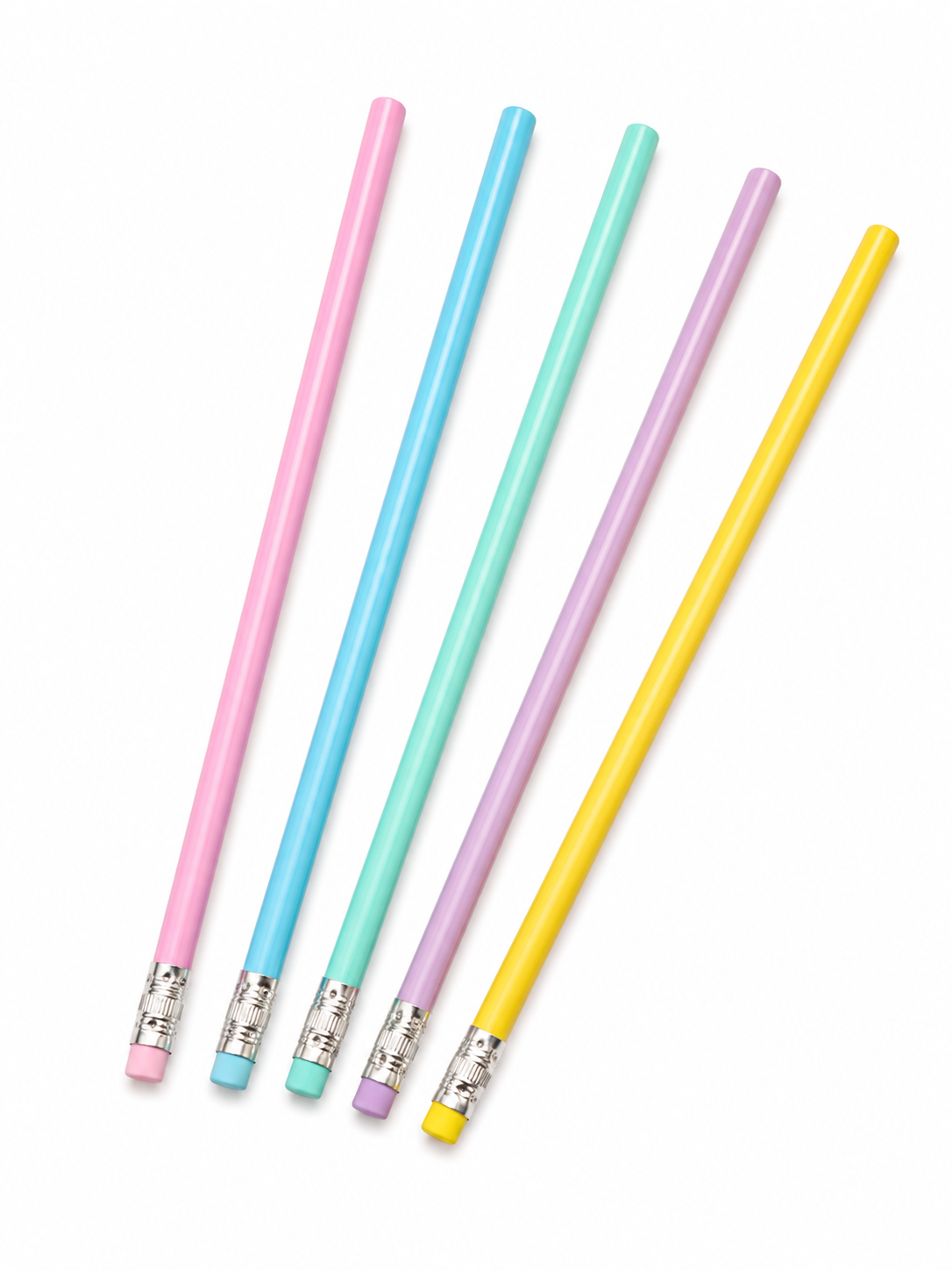 Rainbow HB Pencils - 5 Pack