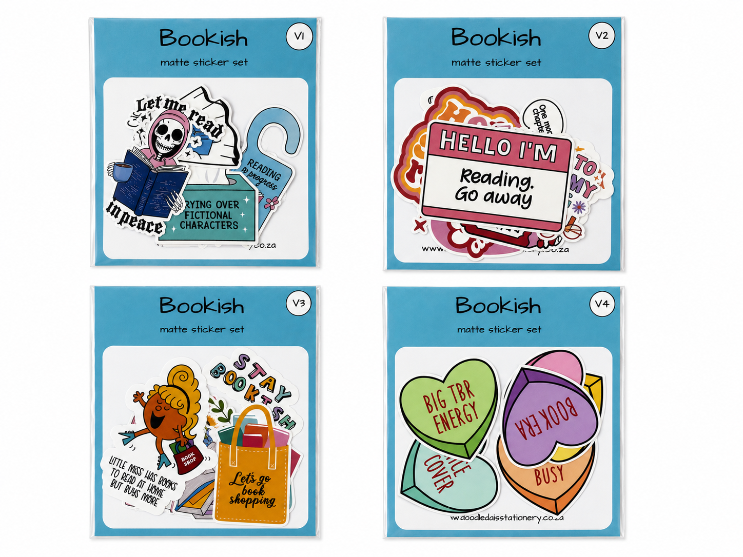 Bookish Stickers - Complete Bundle
