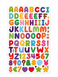 Alphabet & Numbers Sticker Sheet