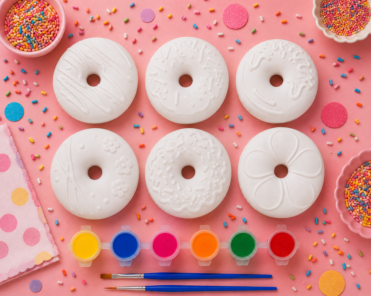 Donut Paint & Play Kit