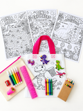 Dino Stationery Activity Kit