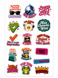 Gen Z Teacher Stickers