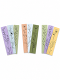 3 Pack Botanical Card Bookmarks