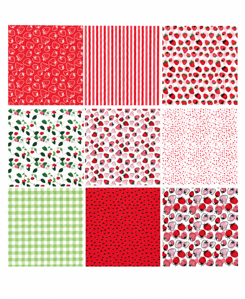 Berry V1 Scrapbook Paper